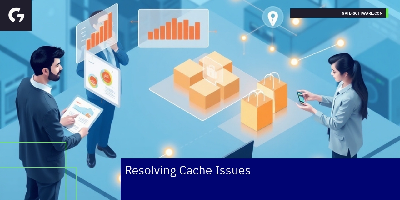 Dashboard showing cache performance and security metrics