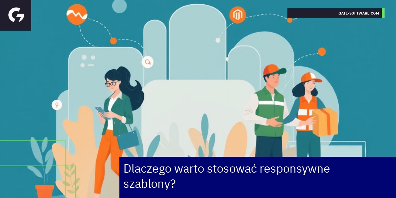 Responsywna strona ecommerce na różnych urządzeniach