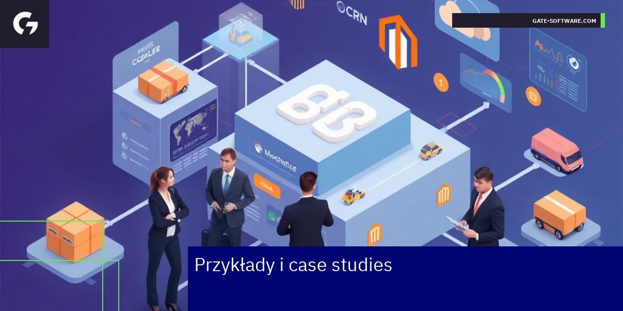 Schemat integracji platformy Magento 2 w biznesie