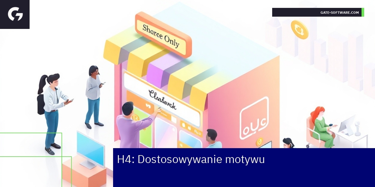 Interfejs motywu Hyva z elementami modułowymi