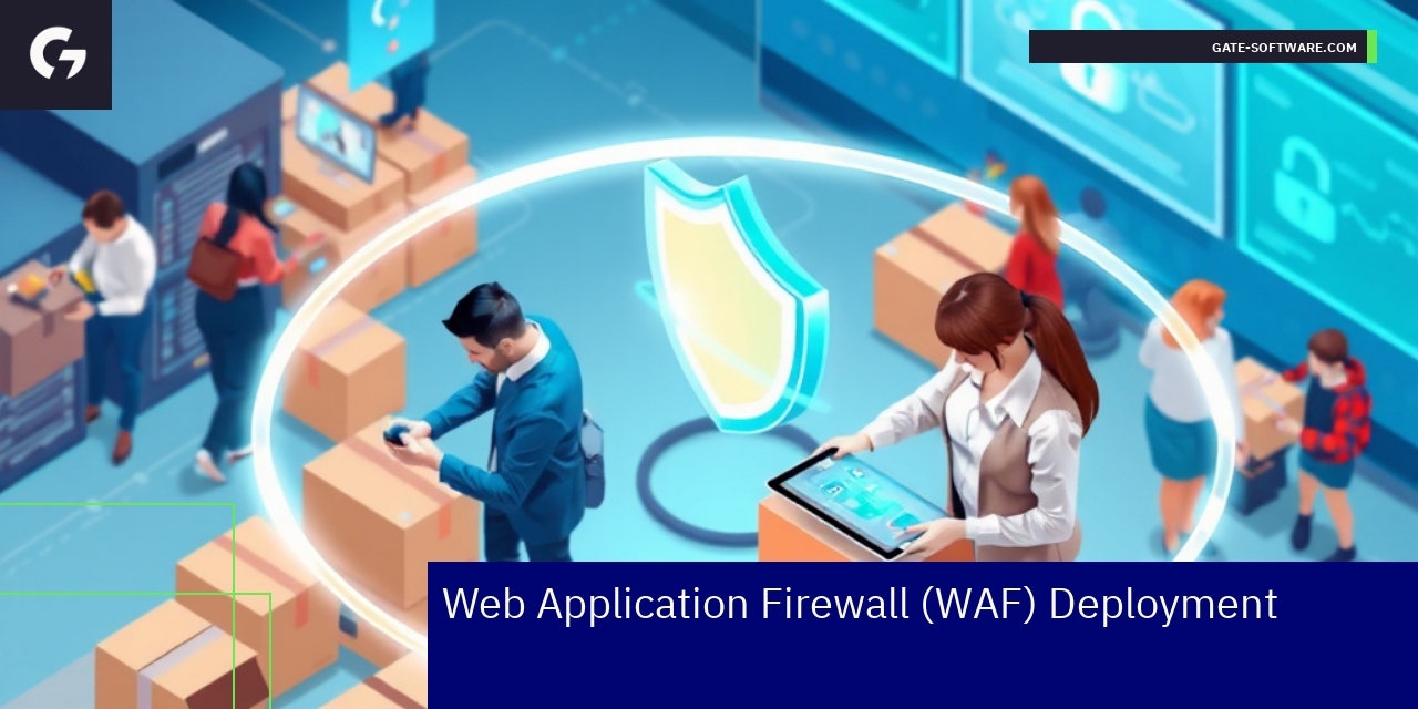 WAF Deployment and Benefits for Magento Stores Diagram illustrating WAF protection layers and Magento integration