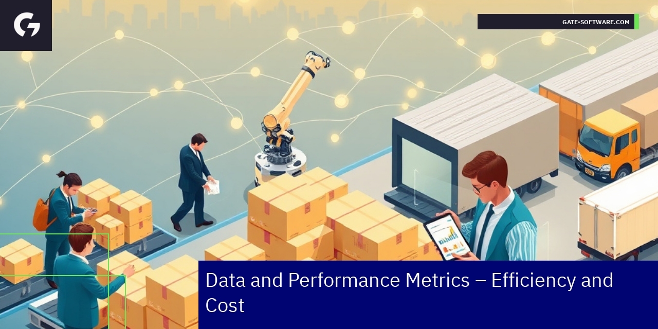 Graph showing B2B e-commerce performance statistics