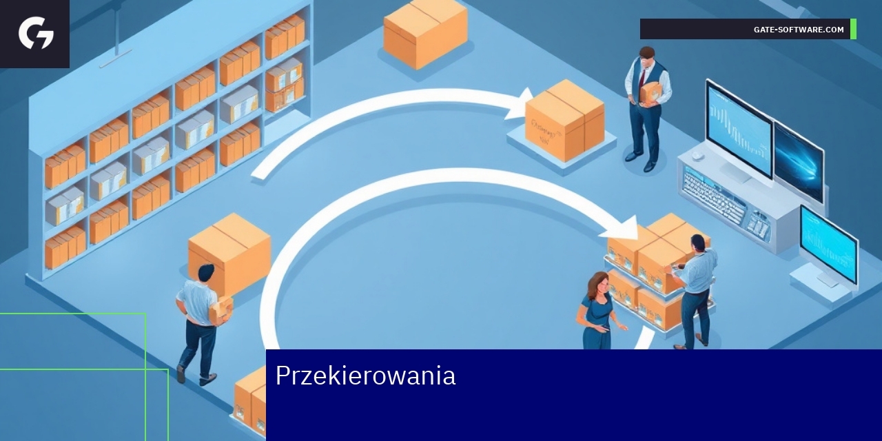 Schemat przekierowań SEO na stronie internetowej