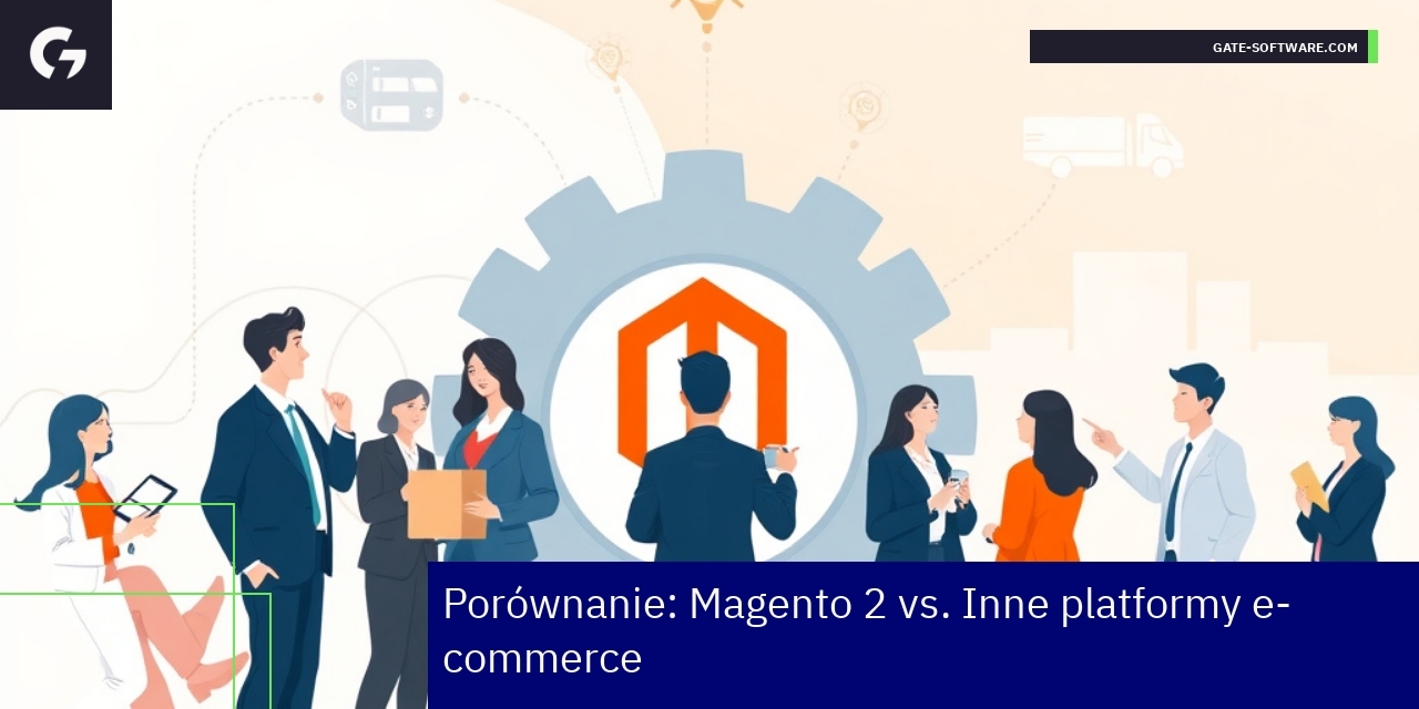 Ikony platformy Magento 2 z elementami B2B