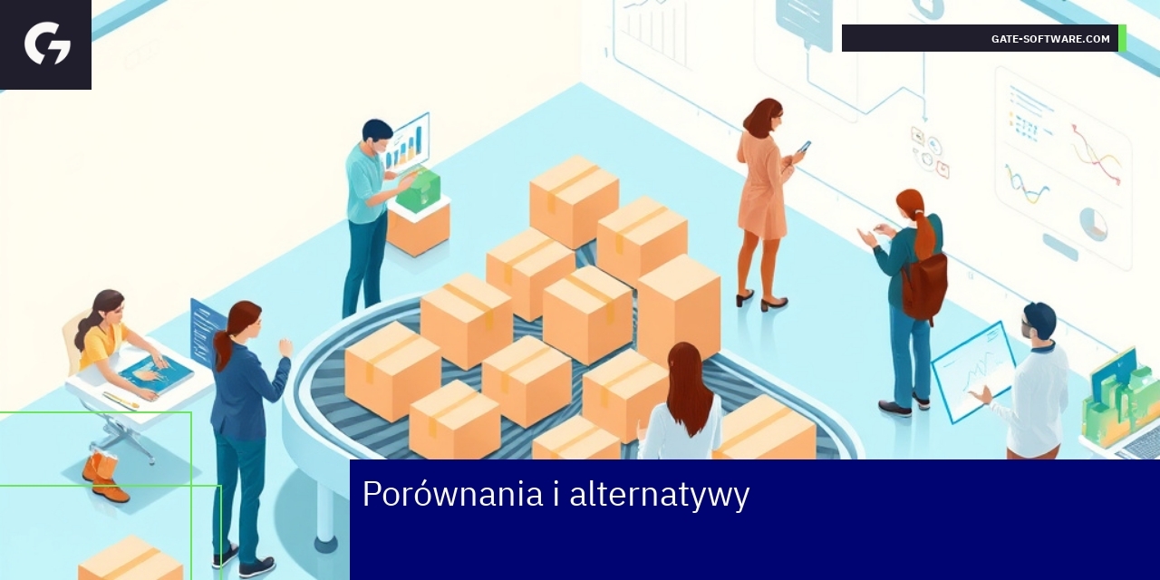 Wykres porównawczy platform e-commerce i optymalizacja