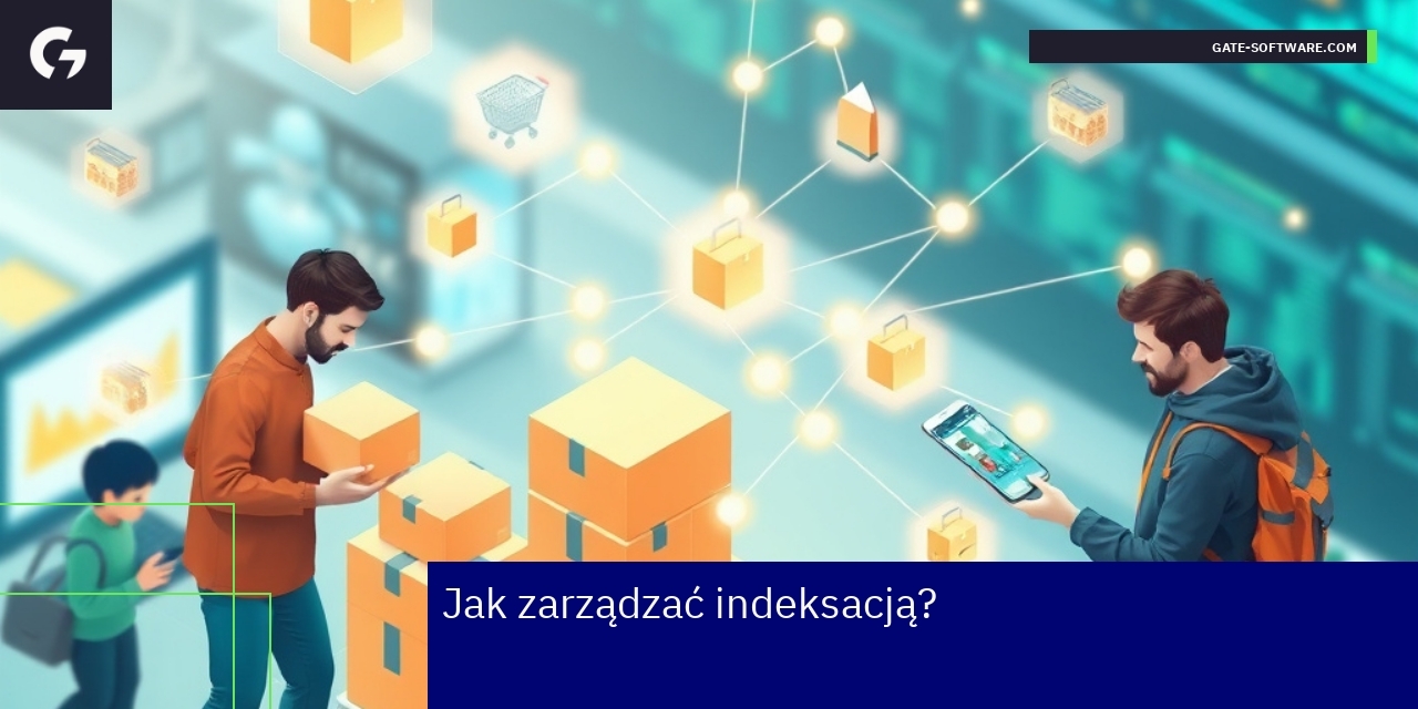 Schemat zarządzania mapami strony i indeksacją