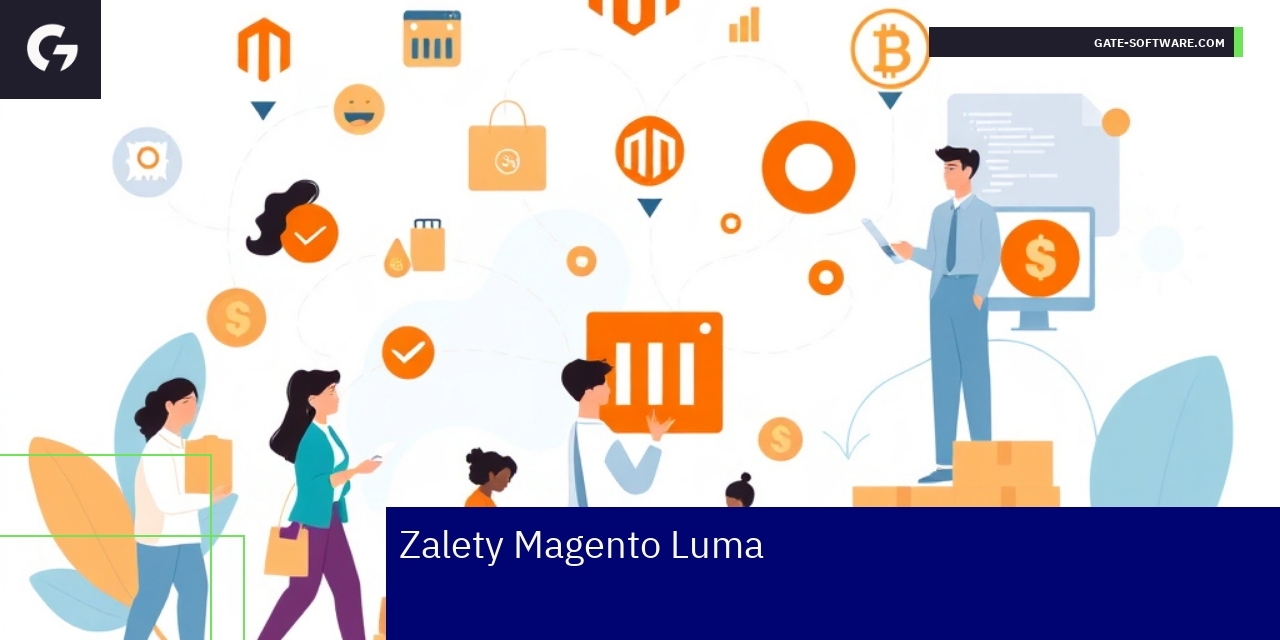 Interfejs sklepu opartego na Magento Luma