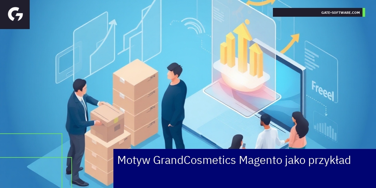 Nowoczesny szablon Magento na różnych urządzeniach