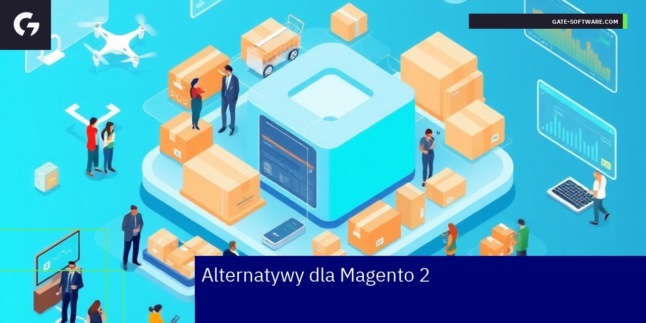 Schemat platform e-commerce jako alternatywa Magento 2