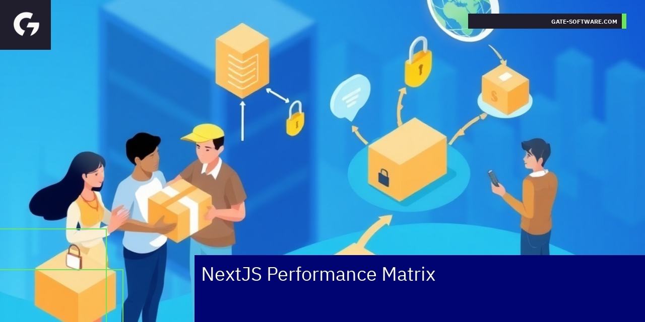 Icons representing performance, security and headless architecture