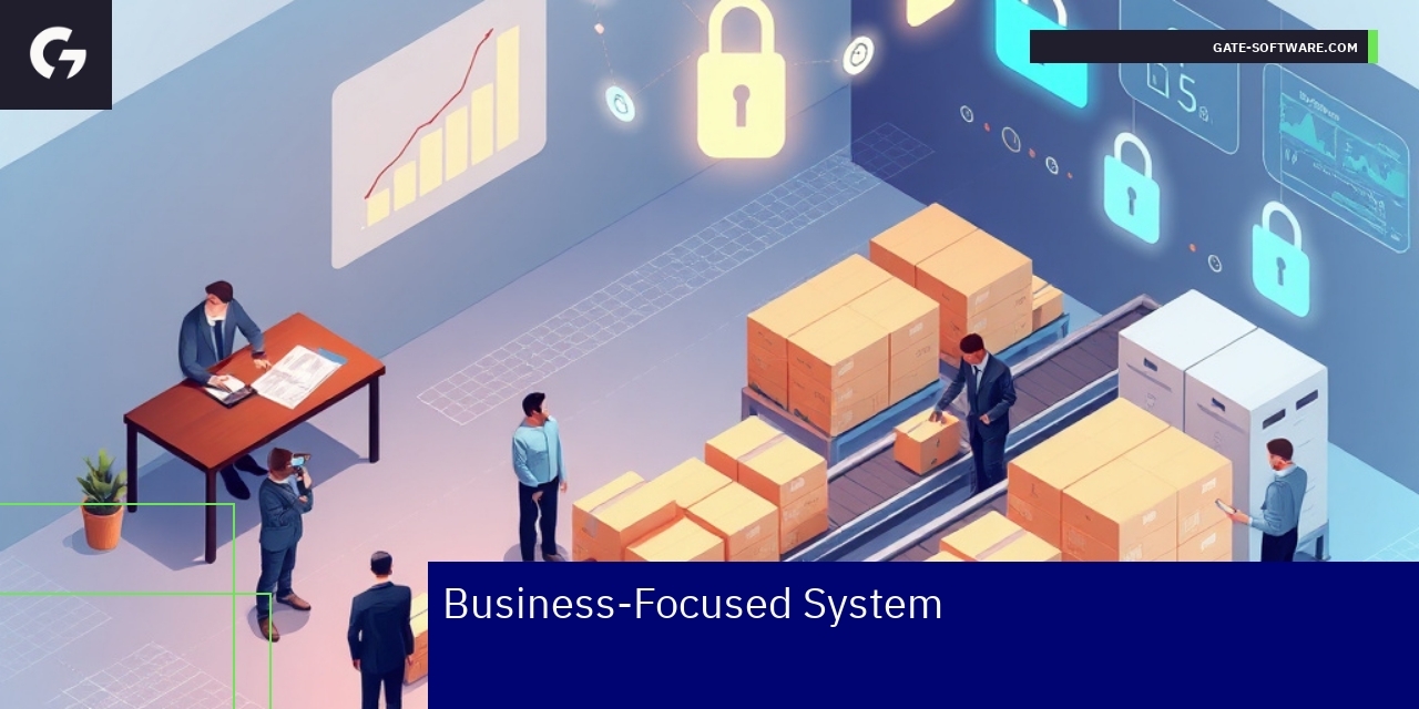 Dashboard showing B2B e-commerce and inventory management