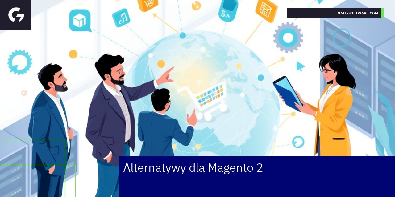 Schemat porównania platform e-commerce i Magento 2