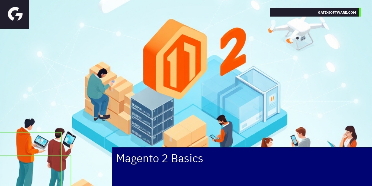 Key Features and Benefits of Magento 2 Platform Diagram showing Magento 2 architecture and integrations