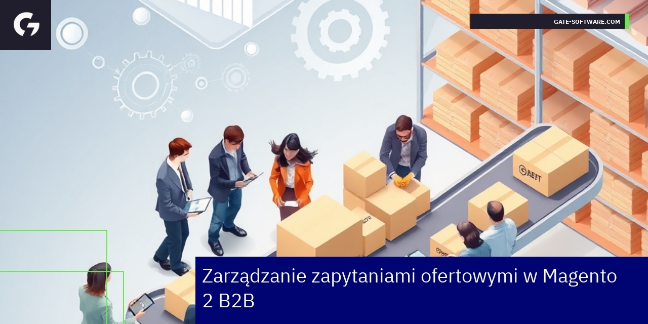 Schemat zarządzania zamówieniami i ofertami B2B