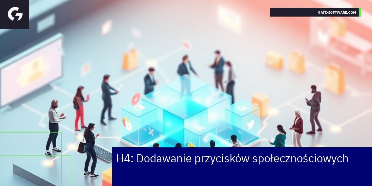 Przyciski społecznościowe na stronie internetowej