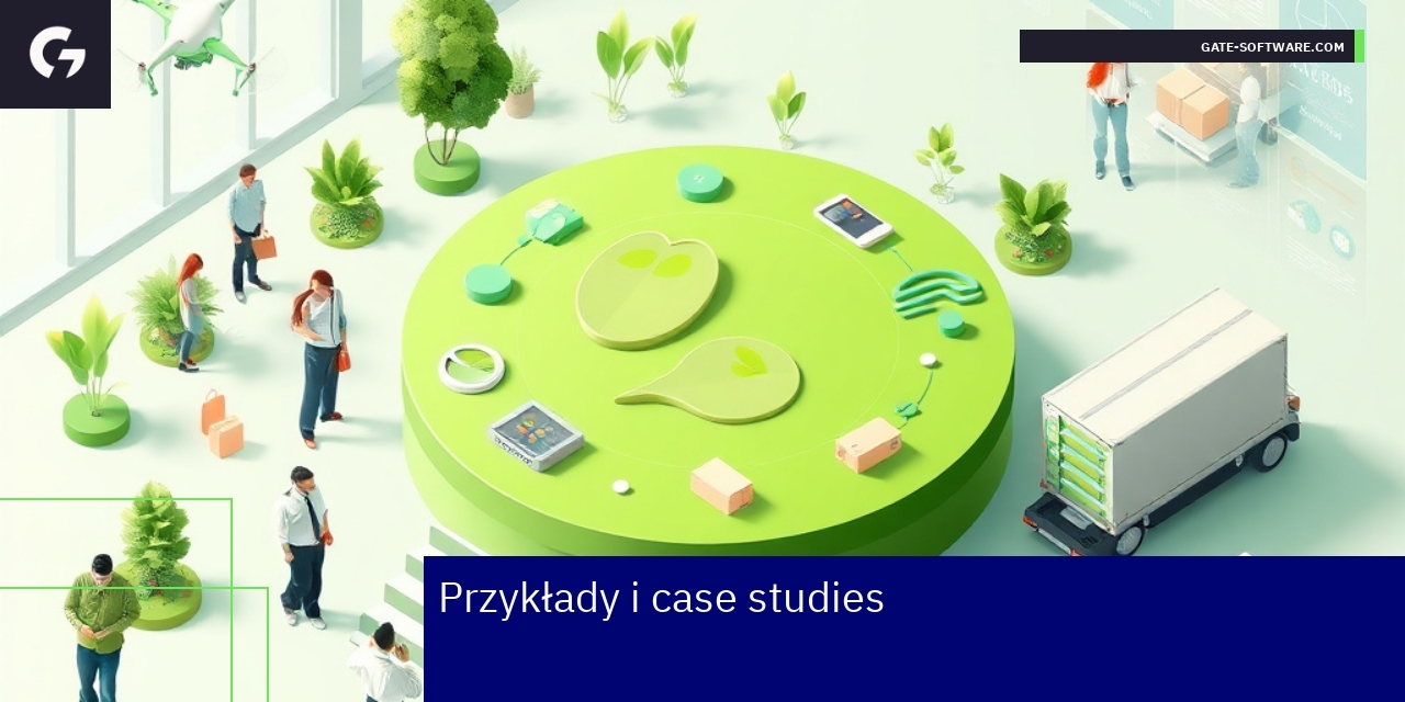 Grafika przedstawiająca zrównoważony rozwój i technologie UiR