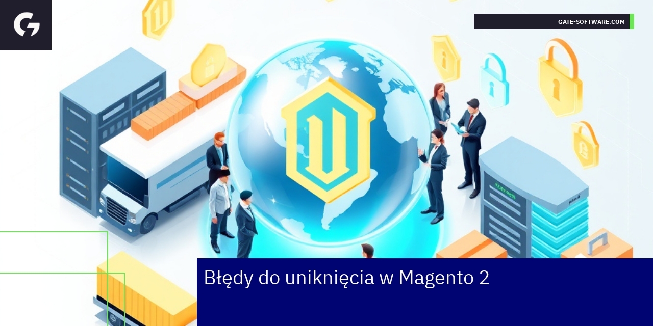 Schemat problemów i rozwiązań w Magento 2 B2B