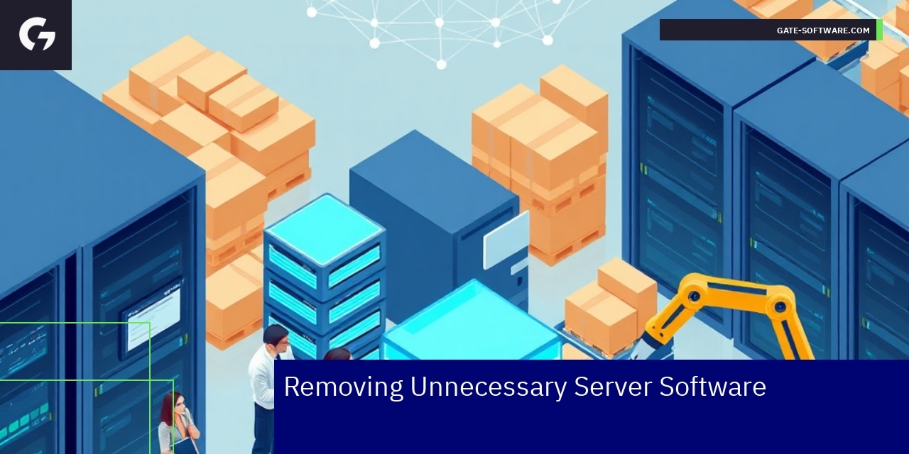 Optimizing Server Software for E-commerce Security Server hardware with software security icons