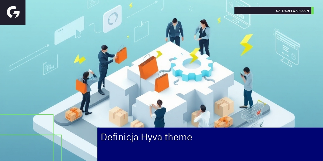 Schemat działania Hyva theme w sklepie Magento