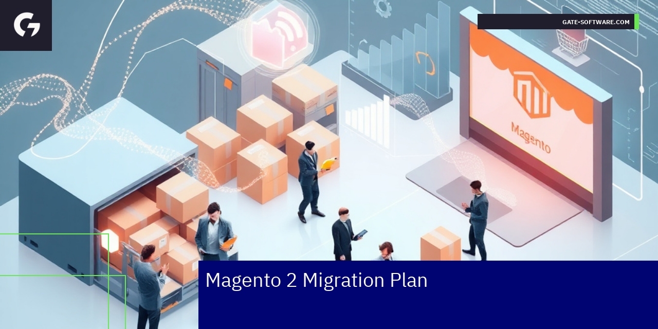 Effective Magento 2 Migration Strategy Overview Diagram showing Magento 2 migration steps and planning