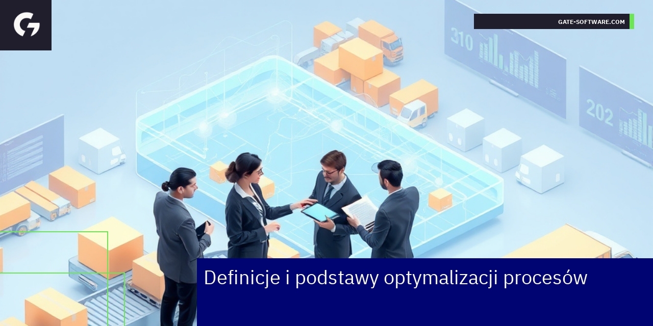 Schemat optymalizacji procesów logistycznych B2B