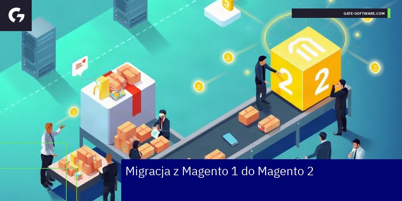 Schemat procesu migracji Magento 1 do Magento 2