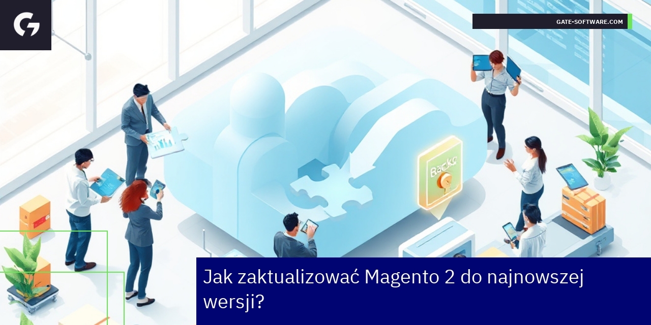 Proces aktualizacji Magento 2 na komputerze