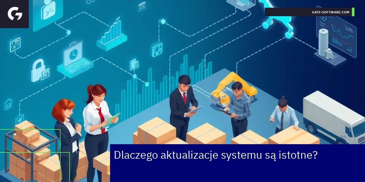 Ilustracja bezpieczeństwa i optymalizacji systemu IT