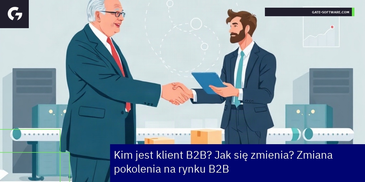 Przedstawiciele firm i nowoczesne technologie B2B