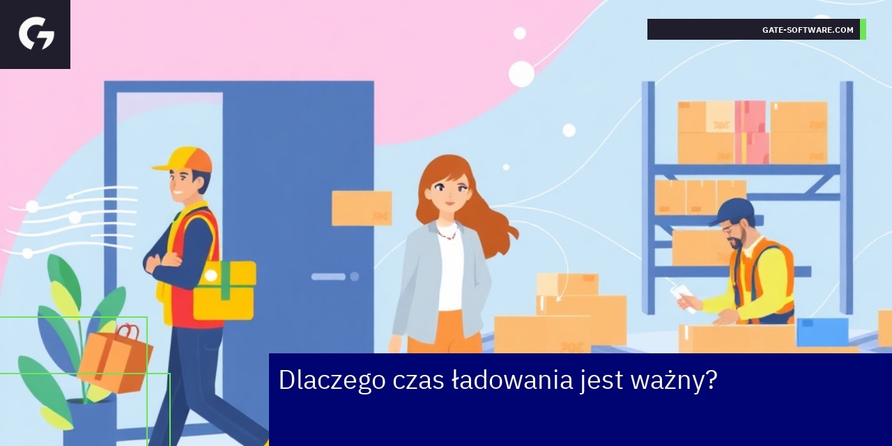 Grafika przedstawia szybkość ładowania strony sklepu internetowego