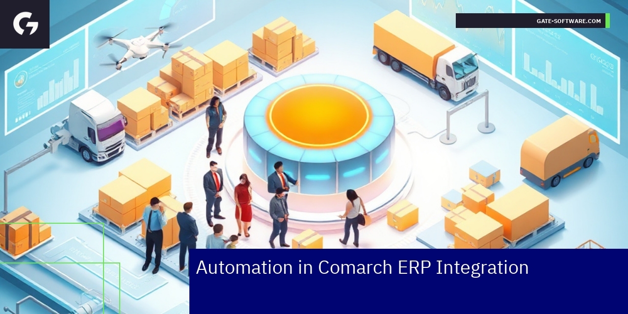 Graph showing automated workflow and data integration