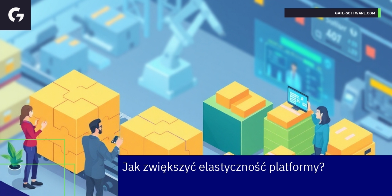 Schemat modularnej platformy z rozszerzeniami