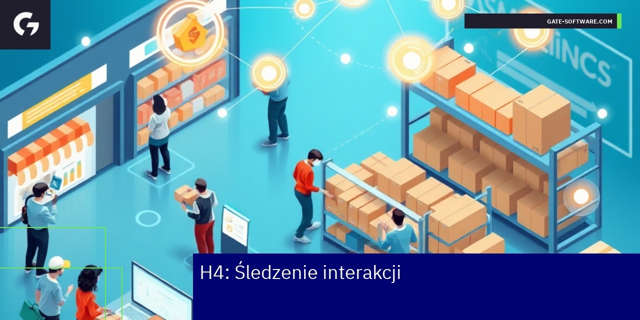 Schemat śledzenia interakcji użytkowników w aplikacji
