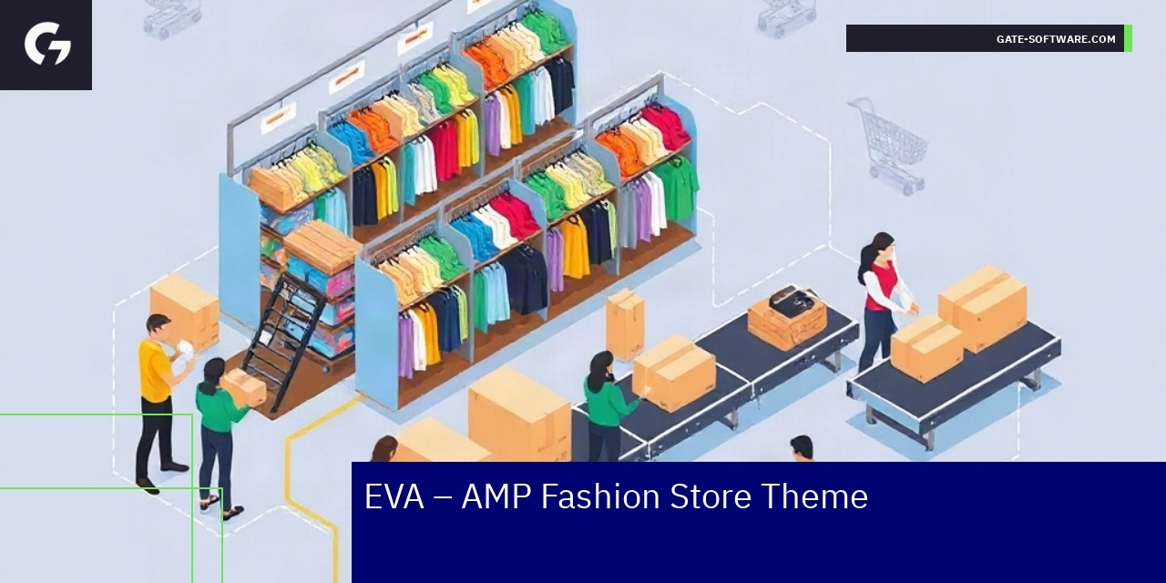 EVA AMP Fashion Store Theme Overview stylish online fashion store interface