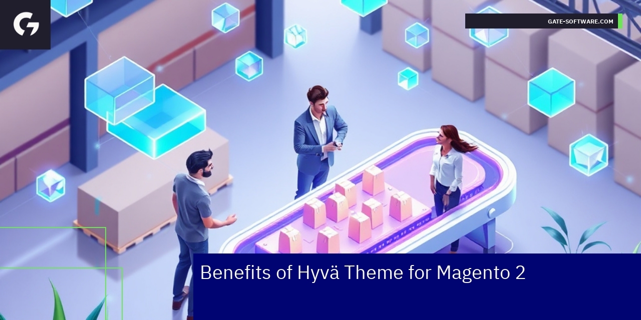 Diagram showing Hyvä Theme performance features