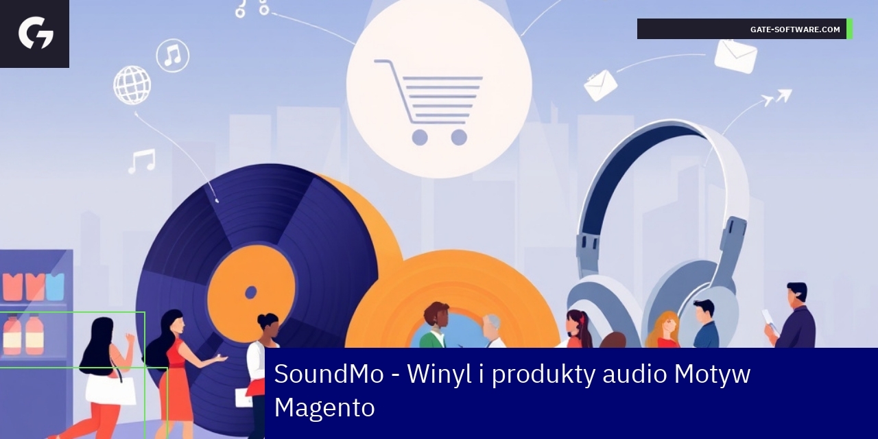 Nowoczesny sklep internetowy z winylami i audio