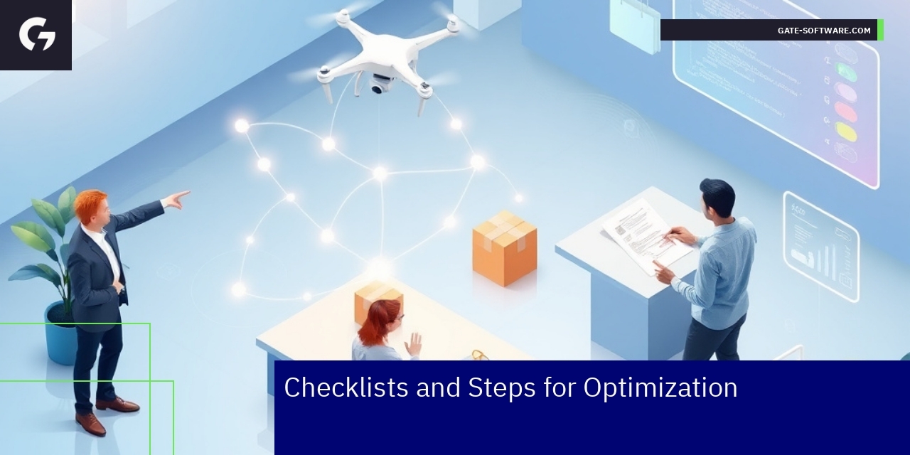 Checklist steps for UiR platform optimization process