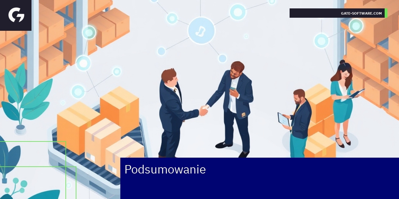 Ilustracja strategii e-commerce B2B i integracji systemów