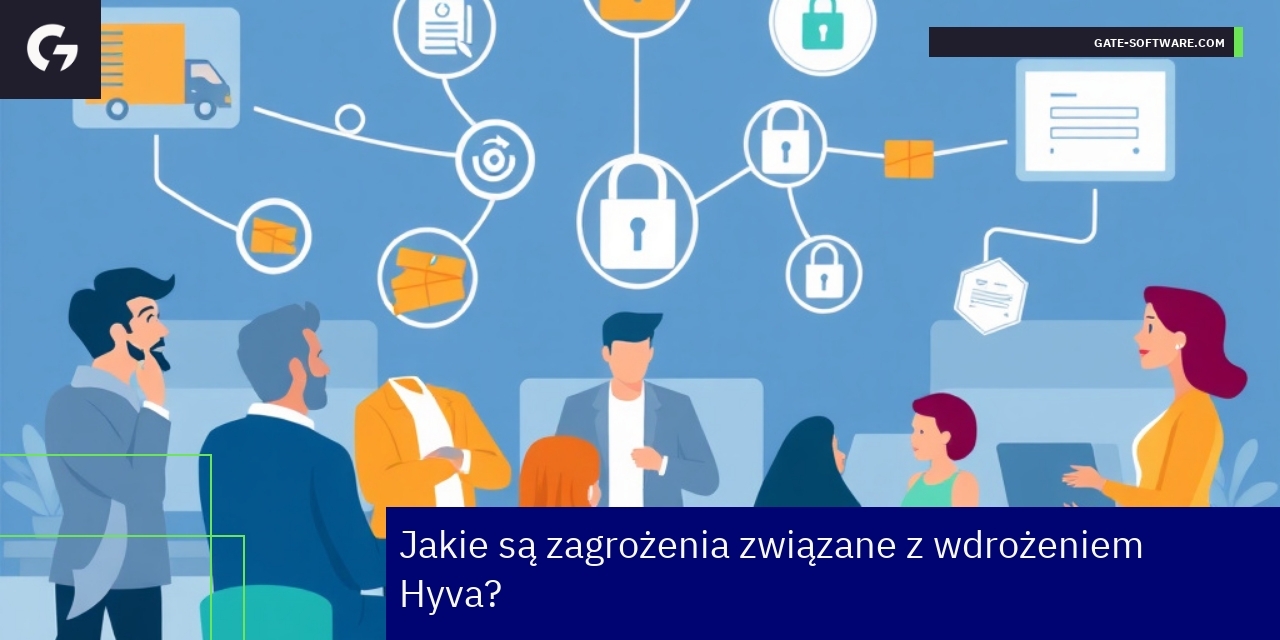 Diagram zagrożeń związanych z wdrożeniem Hyva