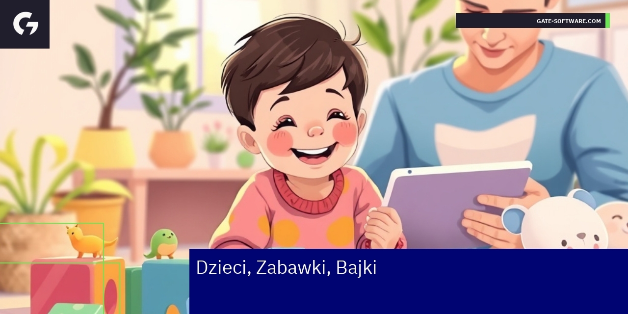 Dziecko bawiące się kolorowymi spersonalizowanymi zabawkami
