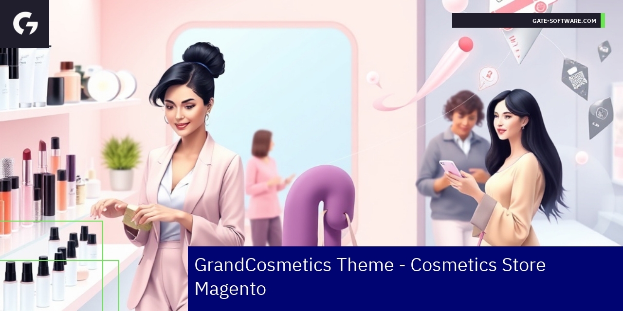 Magento cosmetics store frontend design and UX