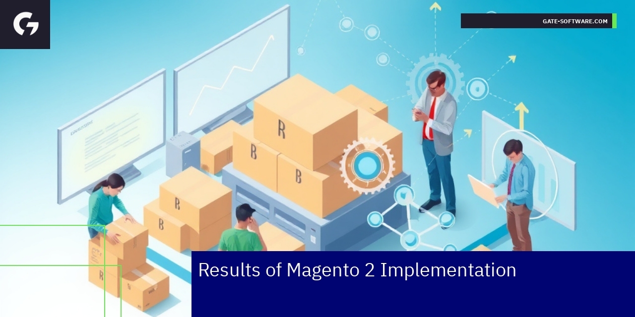 Graph showing Magento 2 performance improvements