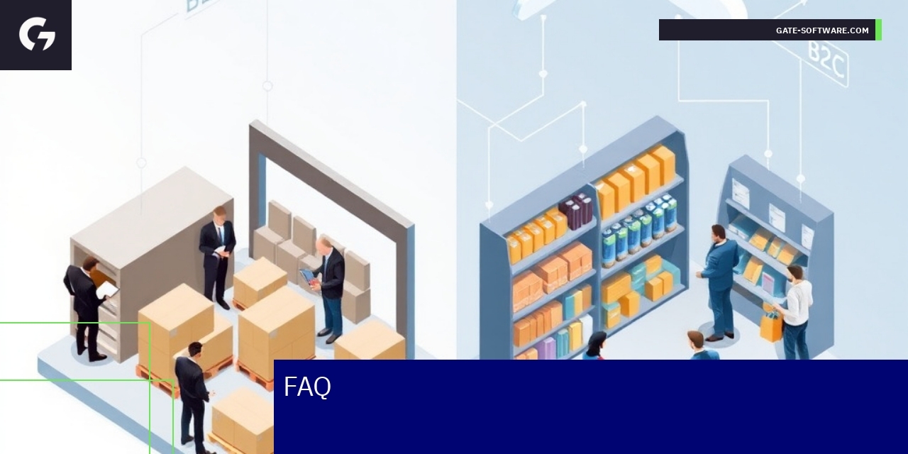 Różnice i funkcjonalności sklepu B2B Schemat przedstawiający różnice i funkcje sklepu B2B