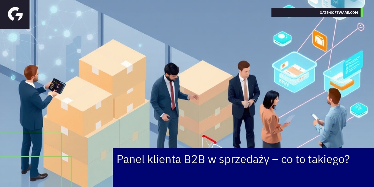 Panel klienta B2B w sprzedaży i zarządzanie Panel klienta B2B z funkcjami e-commerce i ERP