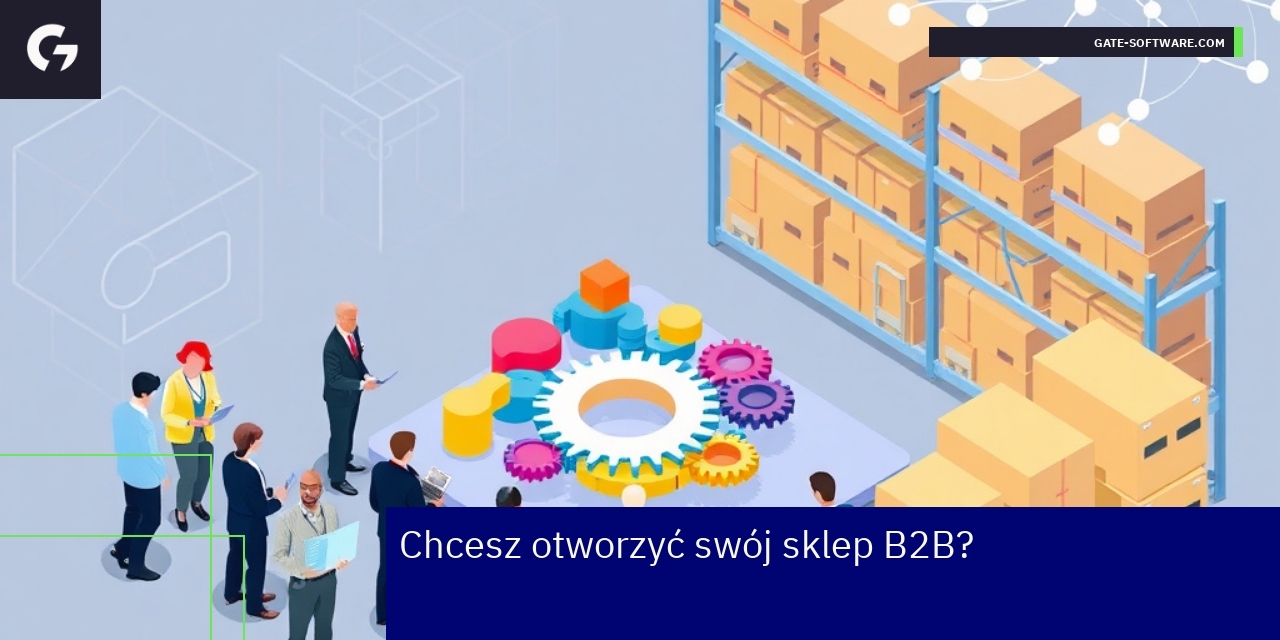 Schemat funkcji systemu b2b w sklepie internetowym