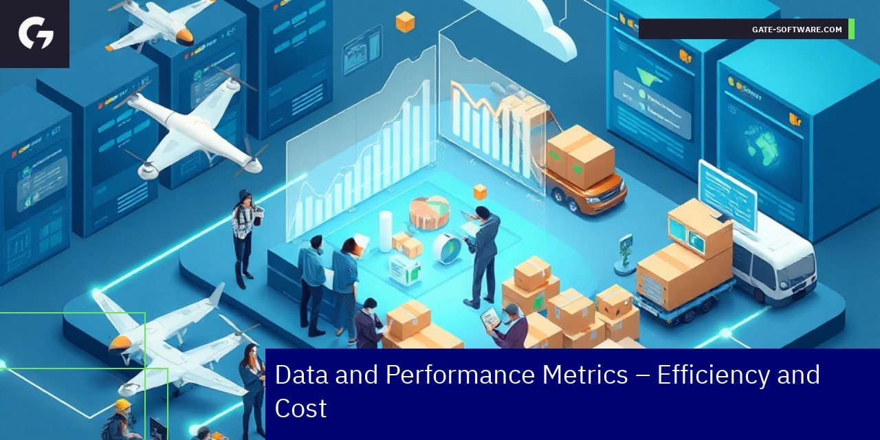 Graph showing B2B performance and cost metrics