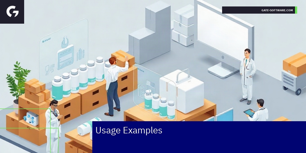 Diagram of Hyva presenting medical products clearly