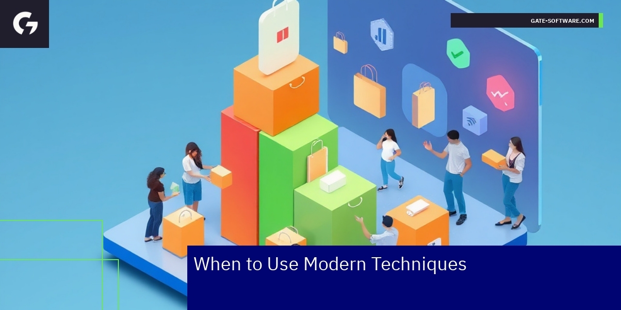 Graphical illustration of modern Hyva development concepts