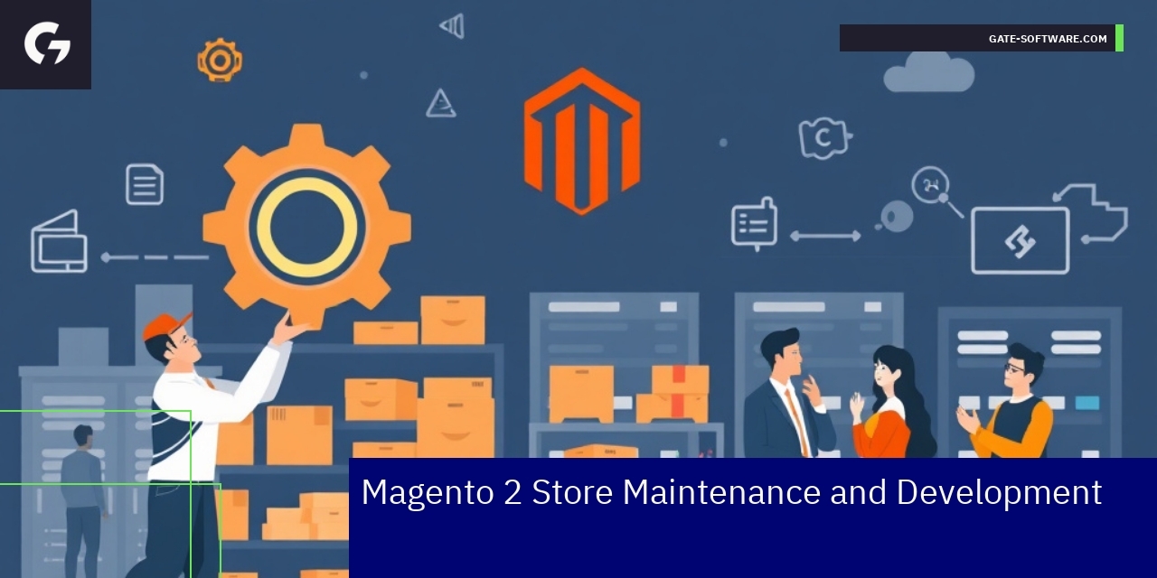 Illustration of Magento 2 store deployments and updates