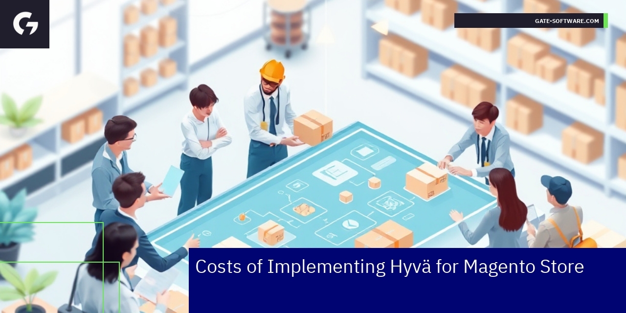 Diagram showing Hyvä theme costs and performance improvements